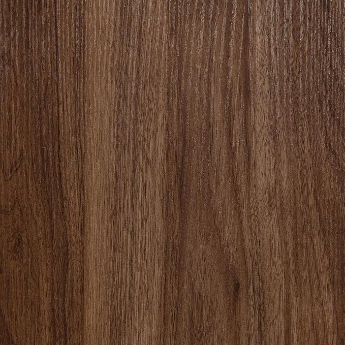 24 Inch Floating Shelves for Wall Set of 2, 12"D Wood Grain Bathroom Shelves with Invisible Brackets, Easy Install Engineered Wood Storage Shelves for Kitchen, Living Room, Bedroom, Walnut Finish