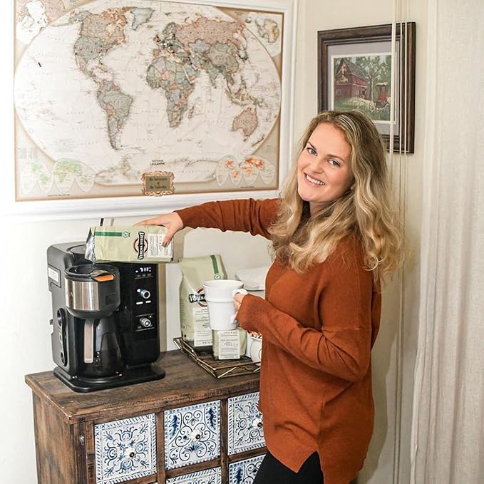 Verena Street 12 Ounce Flavored Ground Coffee, Mississippi Grogg, Medium Roast, Rainforest Alliance Certified Arabica Coffee