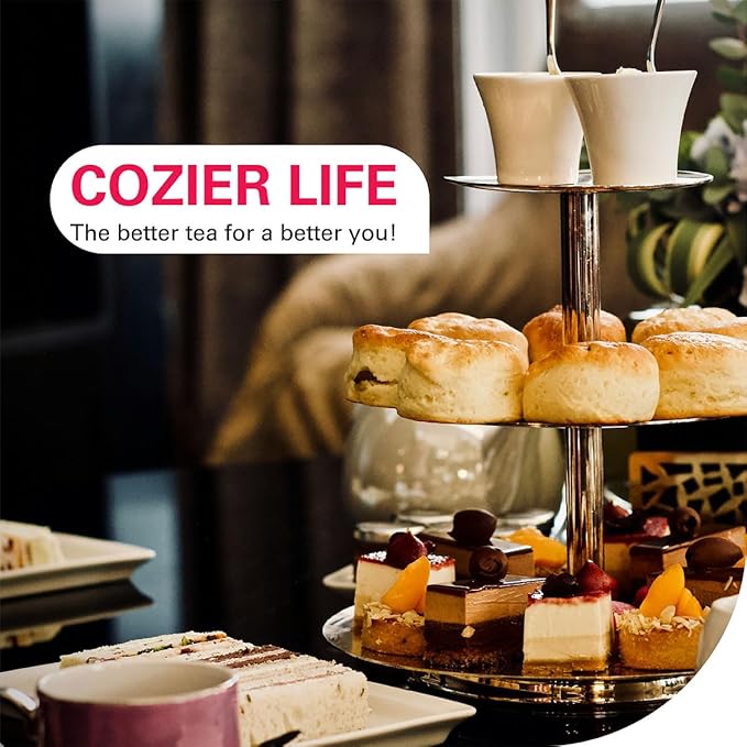 WT WEETEE Decaf Black Tea with Vanilla Flavor, 50 Count Decaffeinated Vanilla Black Teabags, CO2-Decaffeinated Black Tea | Drink All Day | Resealable Kraft Bag