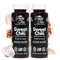 Pretty Thai Sweet Chili Sauce, Gluten Free Certified Non-GMO Authentic Vegan Stir Fry, BBQ Condiment, Dipping Sauce, Rice Seasoning, 100% Natural (Pack of 2)