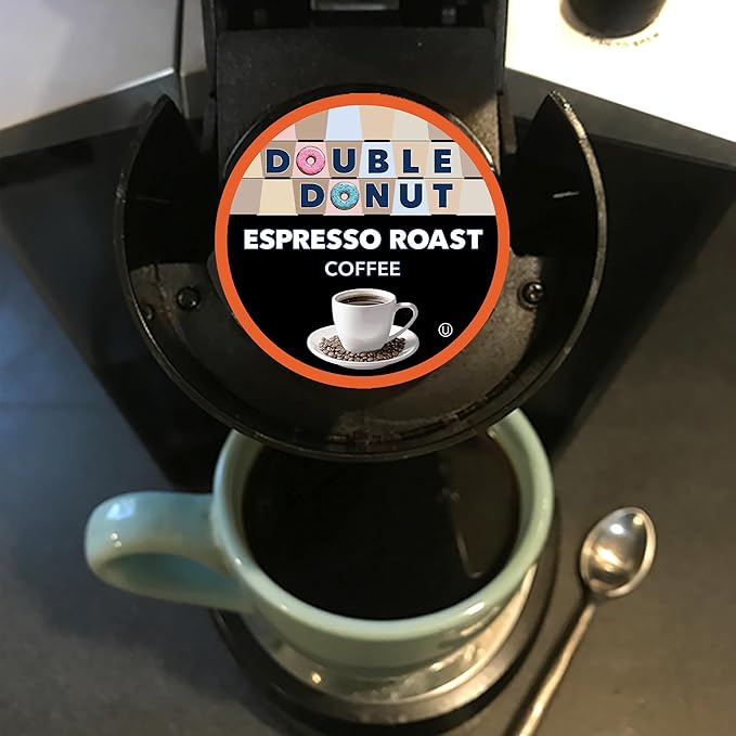 Espresso Coffee Pods (80 Pack) Dark Espresso Roast Coffee, Single-Serve Pods for Keurig K Cup Brewer Machines