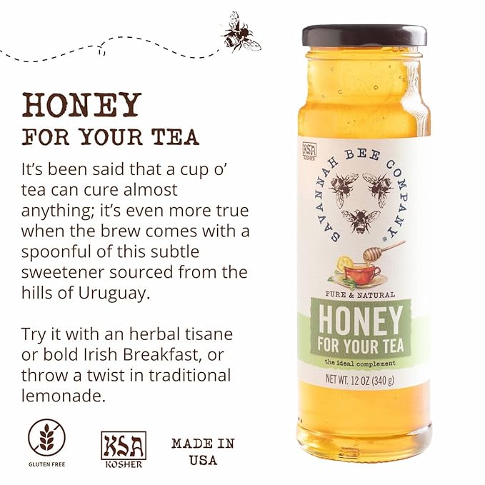 Savannah Bee Company Honey - Pure, Natural, Raw Honey