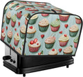 Strawberry Cake 4 Slice Toaster Cover Wide Slot Dustproof Bread Maker Cover Fingerprint Bakeware Protection Kitchen Appliance Cover Toaster Bag