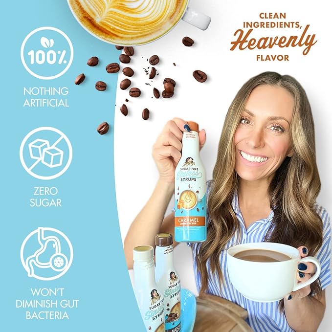 Sugar Free 3pk Hazelnut Sinless Syrup- Stevia Based, No Sugar Alcohols or Sucralose, No Artificial Sweeteners, Natural Ingredients, Coffee Tea Cocoa Dessert, Keto Friendly, 3 Pack