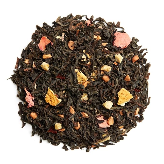 Palais des Thés - Black Tea - Holiday Collection | Organic N°25 Blend with Citrus & Spices | Premium Loose Leaf Tea, Serves 20-25 Cups - 3.5oz Tin