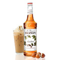 Monin - Hazelnut Syrup, Nutty Taste of Caramelized Hazelnut, Natural Flavors, Great for Mochas, Lattes, Smoothies, Shakes, and Cocktails, Non-GMO, Gluten-Free (750 ml)