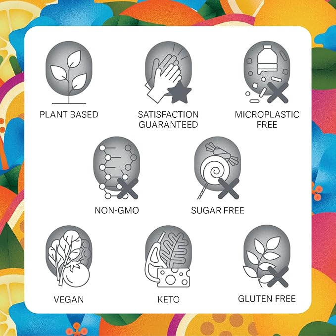 Zest Energy Tea Bags – Blue Lady Passion Fruit Black Tea – High Caffeine Tea for Morning Energy, Focus & Clarity – Natural Caffeinated Tea with 150mg Caffeine – 20Ct Pack – Non-GMO & Keto Friendly