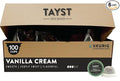 Tayst Coffee Pods, Vanilla Cream Medium Roast, K Cups Compatible with Keurig Coffee Maker, Sustainable Single Serve, Pack of 100