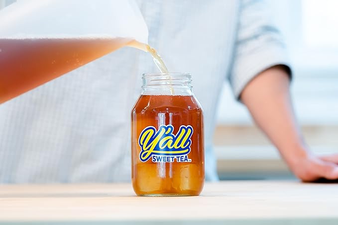 Y'all Sweet Tea - Iced Tea Bags Half Gallon Size in 7.5 Gallons Per Pack Quick Brew Authentic Southern Ice Tea | As Seen on Shark Tank (Caffeinated)