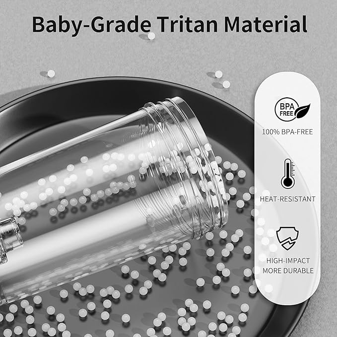 PROCHAIN Electric Protein Shaker Bottle, USB Rechargeable Protein Shakes Mixer, with Powder Storge Cup, Portable Water Drink Bottles for Gym Sport Workout, BPA-Free Tritan, 22oz