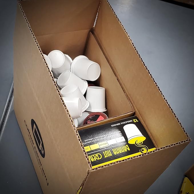 Vanilla Bean Decaf Coffee Pods by Coffee Beanery | 96ct Bulk Flavored Decaf Coffee Pods Medium Roast Coffee