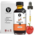 Dolce Flav Natural Habanero Extract – 2 Ounce Oil-SolubleKosher, Sugar-Free, Concentrated Spicy Habanero Flavoring for Savory Dishes, Sauces & Confections, Includes Measured Dropper