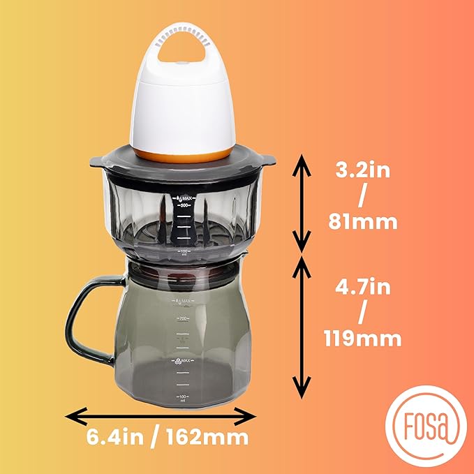 FOSA VacBrew Vacuum Coffee Maker – Rapid Hot & Cold Brew System | 4-Program Timer Pump + 17oz (500ml) Carafe | Smooth Cold Brew in Minutes