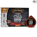 JAVA HOUSE Light Roast Ethiopian Cold Brew Pods, (36 Count) Peel and Pour Pods Hot or Iced Instant Coffee Concentrate