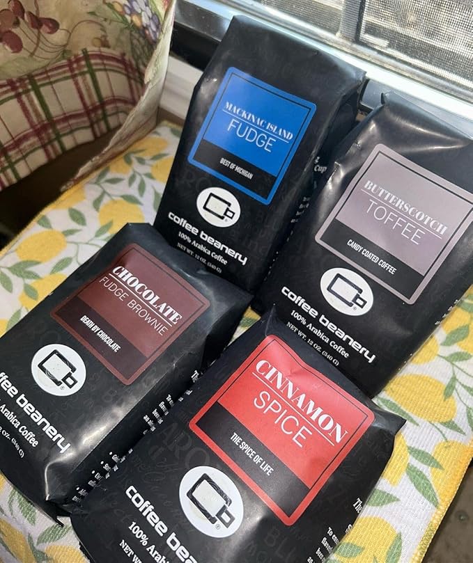 Chocolate Fudge Brownie Flavored Coffee SWP Decaf, Specialty Arabica Coffee, Medium Roast, 12 ounce, Whole Bean
