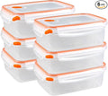 Sterilite 03221106 8.3 Cups Rectangle Ultra-Seal™ Container 6PK