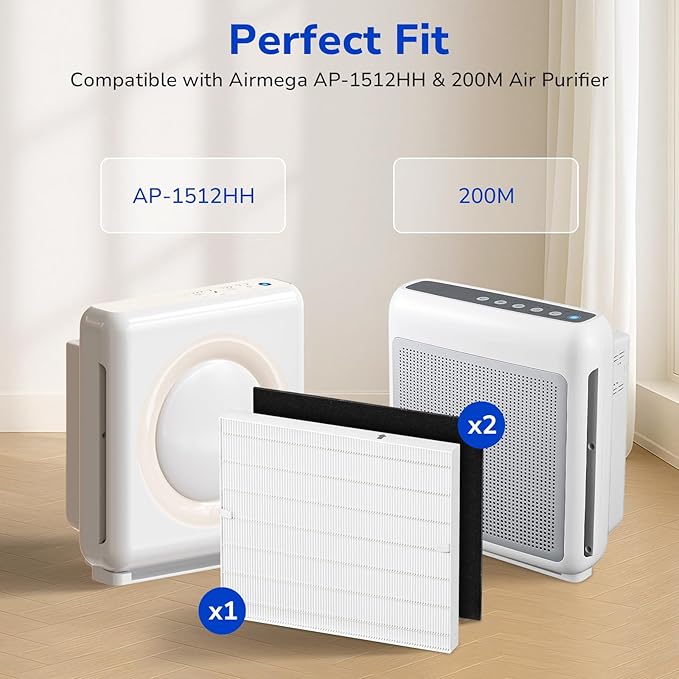 Fil-fresh Airmega AP-1512HH Filter Replacement for Coway Air Purifier