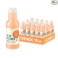 C100 Grapefruit Flavored Composite Juice Drink，100mg Vitamin C Per Bottle, 12% Real Fruit Juice, -15 fl oz, 445mL, 15 Pack