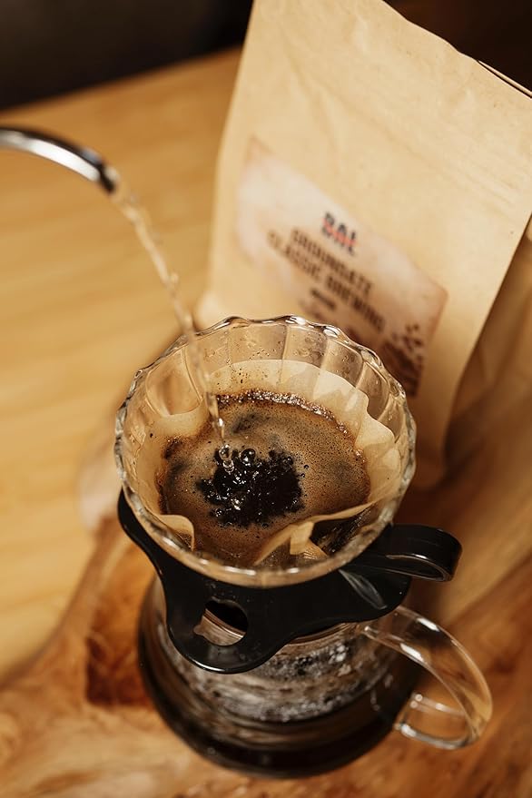 BAL Coffee Alternative Groundate - 12 oz /340 g | Caffeine-Free & Vegan-Friendly | Coffee Substitute Brews & Tastes like Original | Smooth Grind Crafted from Date Seeds | Rich & Smooth flavor