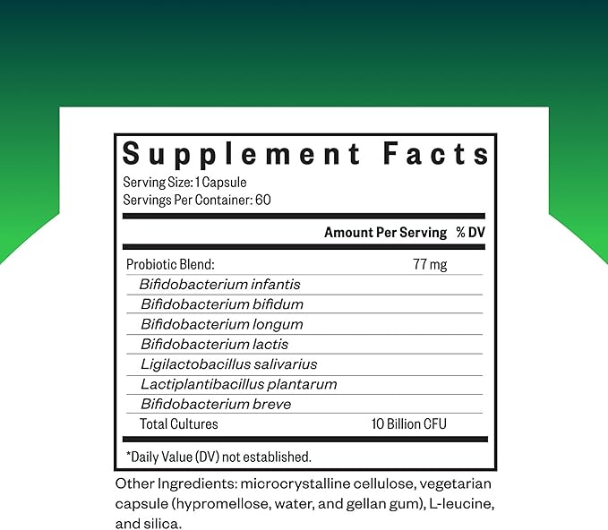 Seeking Health ProBiota HistaminX - Digestion Supplement for Gut Health Support - Support Histamine with Lactobacillus Plantarum & Lactobacillus Salivarius - Support Immune & Skin Health - 60 Capsules