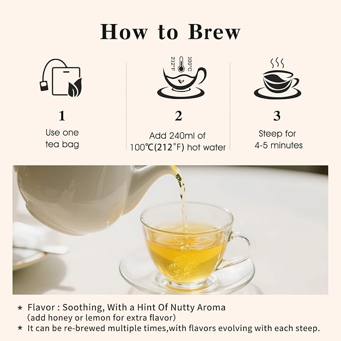 Leafberry Herbal Tea Sampler (Sleep Tea) - 10 Caffeine-Free Decaf Pyramid Bags | Relaxing Bedtime Gift Set for Women & Men | Promote Sleep and Calm the Mind