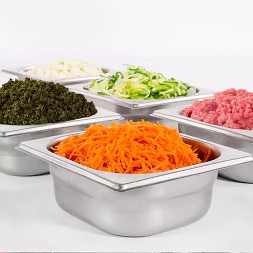 Sammic CK-48V (1050822) Combi Vegetable Prep and Food Processor, 1300 lbs./hr., Variable Speed, Reverse, 5 Prep and 10 Cutter Speeds, 8L Stainless Bowl, Serrated S-Blade, 3 HP, Countertop