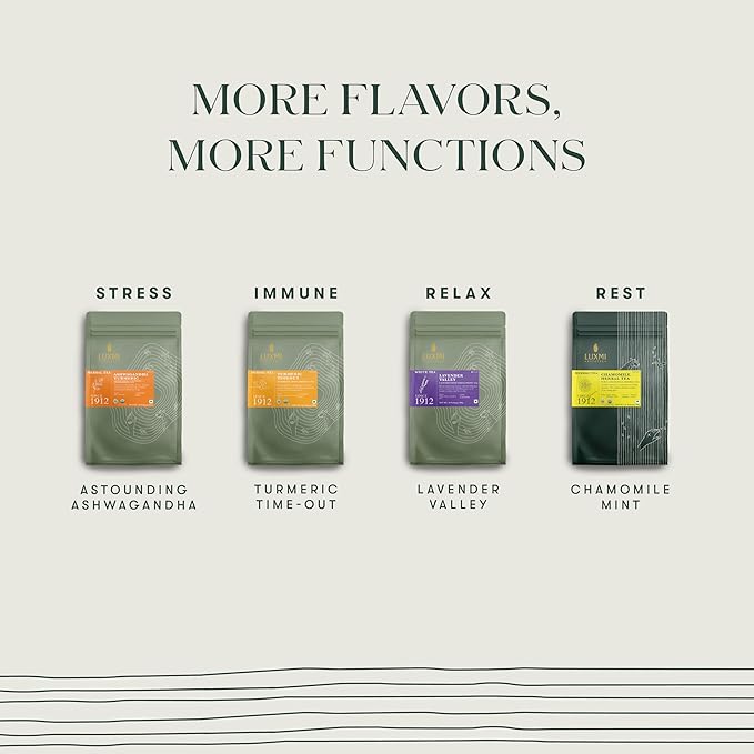 Luxmi Estates Pure Dandelion Herbal Organic Dandelion Tea (50 Tea Bags) Caffeine Free Tea Bags For Detox, Cleansing, and Digestion, With Certified Organic Dandelion Root Tea