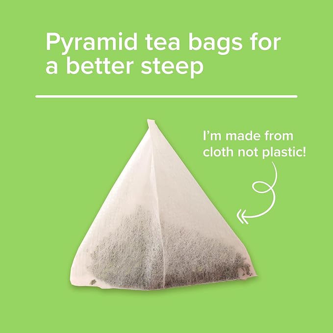 Onkatsu Farm Japanese Mugwort Premium Tea Bags, Tart Herbaceous Flavor, Hot or Iced, Caffeine Free, 30 Total Tea Bags