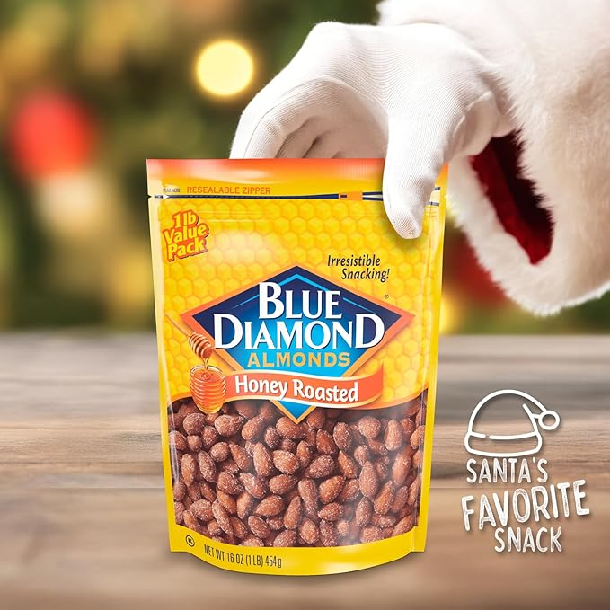 Blue Diamond Almonds Wasabi & Soy Sauce Flavored Snack Nuts, 16 Oz Resealable Bag (Pack of 1)