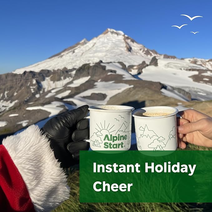 Alpine Start Instant Coffee Original Blend Medium Roast - Individual Powder Mix From High Altitude Arabica Coffee Beans - Hot or Cold Brew for Home, Travel, Camping, Hiking, Backpacking (24 Packets) (Original Blend 3 Pack)