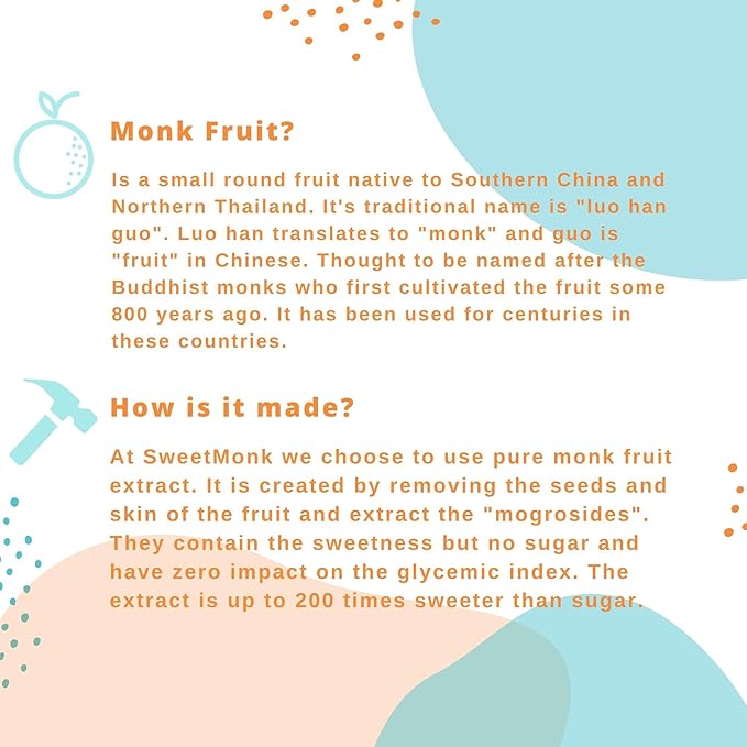 SweetMonk - 100% Pure Original Monk Fruit Sweetener Liquid Sugar Substitute - 1.7oz | No Water Added MonkFruit Extract | 0 Calorie Keto Friendly MonkFruit Drops | Vegan Gluten Free | No Stevia (2-Pack)