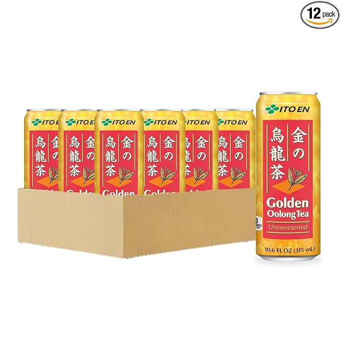 Ito En Golden Oolong Tea, Unsweetened, 10.6 Ounce (Pack of 12)