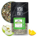 Tiesta Tea - Sour Green Apple, Loose Leaf, Tart Apple Green Tea, Medium Caffeinated Blend, Make Hot or Iced & Brews Up to 140-200 Cups, 16 oz Resealable Bulk Pouch