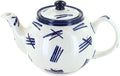 Blue Rose Polish Pottery - Blue Zoe Medium Teapot - 4 Cup Capacity - Hand-Painted Polish Pottery Ceramic Coffee & Tea Server