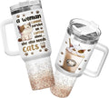 34HD Cat Lady Tumbler with Lid & Straw, 40oz Stainless Steel Vacuum Insulated Coffee Mug with Cats, Cute Kitty Gifts for Her Women, Cat Mom Gifts for Birthday Mothers Day Christmas