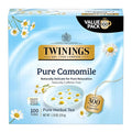 Twinings Pure Camomile Herbal Tea Individually Wrapped Bags, 100 Count (Pack of 1), Delicate for Pure Relaxation, Naturally Caffeine-Free, Enjoy Hot or Iced, 100 Teabags