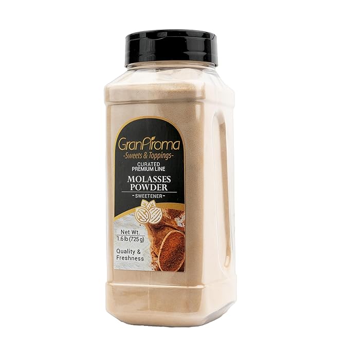 GranAroma Molasses Powder, Sweetener for Baking and Treats (1.6 Pound)