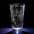 MAP OF MIDDLE EARTH Engraved 16oz Pint Glass | Inspired by Tolkien Ring and Elfs Magic Orcs | Great Christmas Gift Idea | Unique Elvish Fantasy Wizard Fantasy Decor!