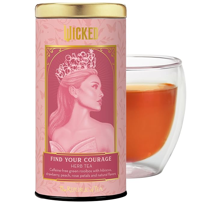 The Republic of Tea - Wicked Find Your Courage Herb Tea, 36 Tea Bags