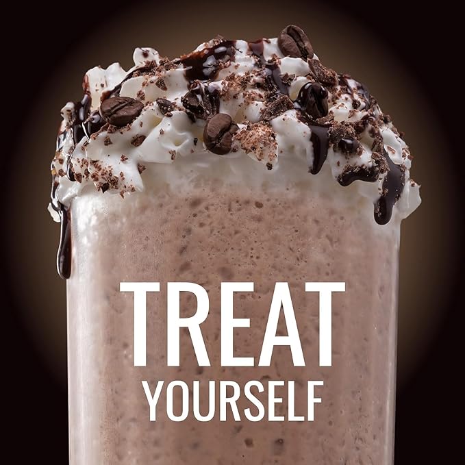 Hills Bros. Frappés, Chocolate Espresso Drink Mix, Gluten Free, Kosher Certified, Easy to Make, Rich and Decadent, 2.3 oz ( Pack of 12 )