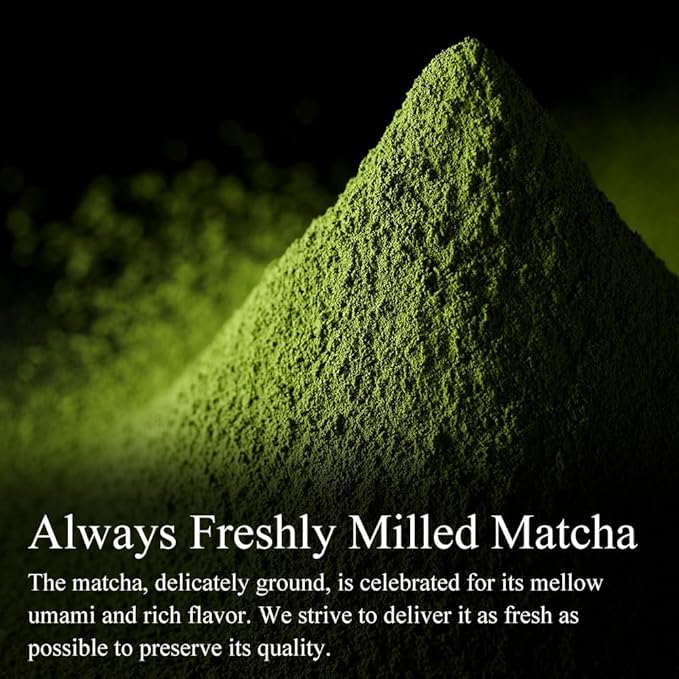 ITOHKYUEMON Kyoto Uji First-Harvest Ceremonial Grade Matcha Green Tea Powder – Authentic Japanese Uji, Japan (20 g / 0.7 oz) – Ujimidori 20 (Grade 1)