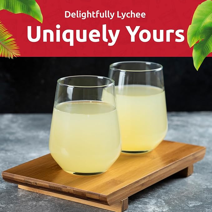 Fanale Premium Flavoring Concentrated Syrup for Bubble Tea 11 lb | Lychee Flavor Syrup | for Boba Tea, Smoothies, Slushes, Desserts | 11lb | SRP050