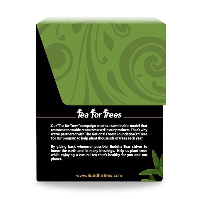 Organic Eucalyptus Tea - Kosher, Caffeine-Free, GMO-Free - 18 Bleach-Free Tea Bags