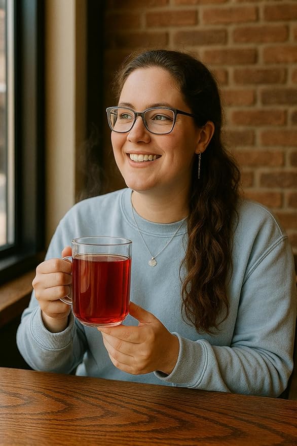 TBT - Totally Bold Tea - Organic Hibiscus Spice Tea - Caffeine-free - 30 pyramid whole leaf bags.
