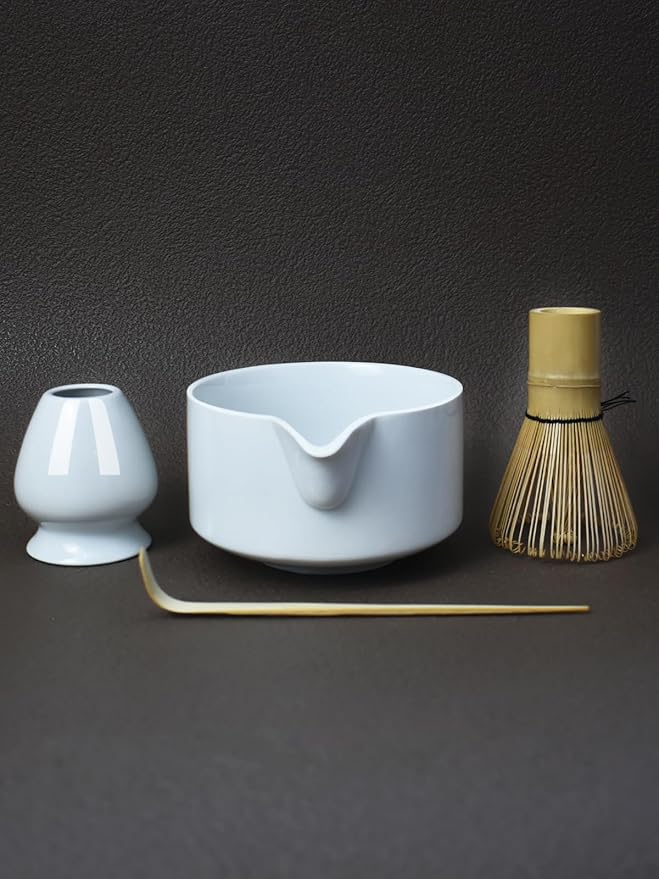 Artcome Premium Matcha Tool Set White 4 Pcs