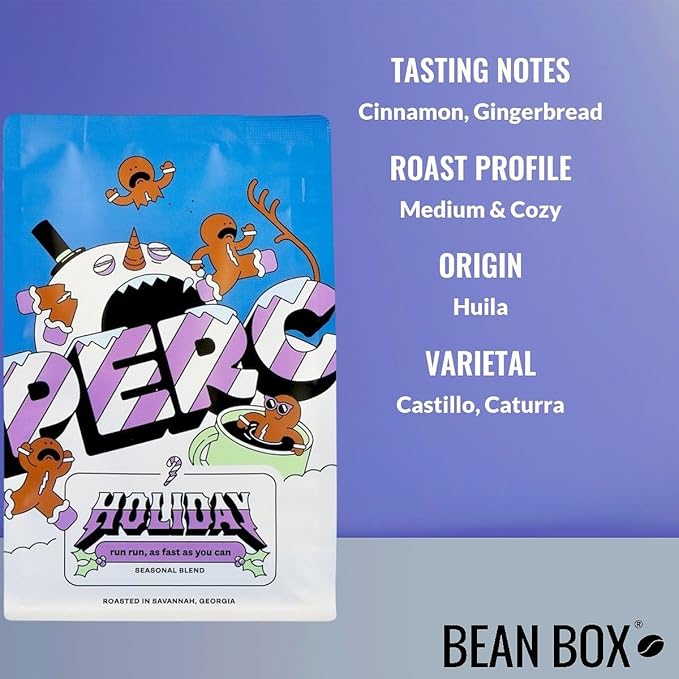 Holiday Recruitment Lot - Roasted by Perc Coffee - Freshly Ground Coffee - 12 Ounce Bag