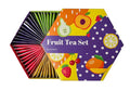 ACORUS Fruit Luxury Tea Set - Assorted Fruit and Herbal Teas Box, Tea Gift Set for Women and Tea Lovers, Large Variety Pack, 6 Flavor Sampler, 60 Bags