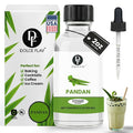 Dolce Flav Pandan Extract, Water Soluble – 2 oz | Southeast Asian Flavoring for Baking, Desserts, Beverages & Syrups – Sugar Free, Kosher, Allergen Free
