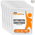 BulkSupplements.com Erythritol Powder - Erythritol Sweetener. Sugar Substitute - Zero Calorie Sweetener, Granular & Gluten Free, 4g of per Serving, 5kg (11 lbs) (Pack of 5)