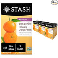 Stash Tea Tangerine Honey Daydream White Tea - Caffeinated, Non-GMO Project Verified Premium Tea with No Artificial Ingredients, 18 Count (Pack of 6) - 108 Bags Total